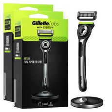 Gillette Labs 深層清潔棒剃須刀+刀片套組, 2組