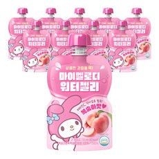 ATEX 美樂蒂果凍飲, 10個, 桃味兒, 110ml