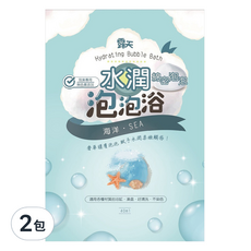 露天 水潤泡泡浴 海洋 40ml 2包入, 2包