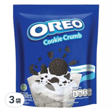 OREO 奧利奧 餅乾碎塊, 1公斤, 1kg, 3袋