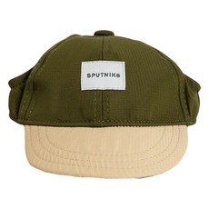 SPUTNIK 斯普尼克 尼龍棒球帽, M, 綠色, 1個