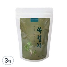 착한농부 쑥 생강 계피 참당귀뿌리 쑥혈차, 40g, 20개입, 3개