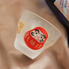 ADERIA 招財招福清酒杯, 達摩, 1個