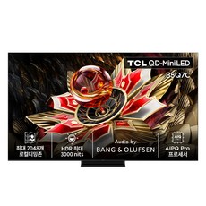 TCL 4K QD Mini LED 스마트TV, 216cm(85인치), 85Q7C, 무타공 벽걸이형(추가비용발생), 방문설치