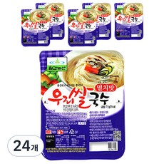 칠갑농산 우리쌀국수 멸치맛, 77.5g, 24개