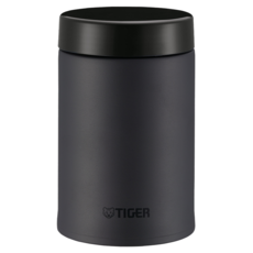 TIGER 虎牌 抗菌加工 保溫真空食物罐，0.75L，7.8cm 廣口設計, 犀牛灰, 750ml, 1個