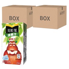 Minute Maid 美粒果 清果汁蘋果汁 250ml 鋁箔包 24入, 48入