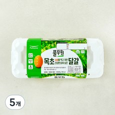 풀무원 1+등급 목초란, 10구, 5개