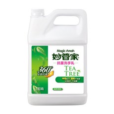 Magic Amah 妙管家 抗菌洗手乳 植萃茶樹 1加侖, 1桶