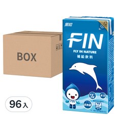 黑松 FIN 補給飲料, 低熱量, 補充水分及電解質, 等滲透壓好吸收, 300ml, 96入