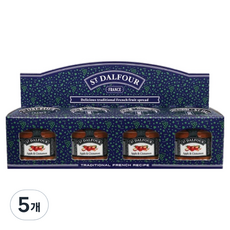 ST.DALFOUR 聖桃園 蘋果與肉桂迷你果醬 4入, 112g, 5個