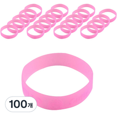 뽀리와 귀요미큐티의 썸머팔찌 핑크, 100개