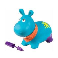 B.toys 河馬跳跳 附打氣筒, 藍色, 1組