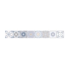 WA. WALL ART iINDOORS 西班牙花磚貼 Set, 台灣製 防水PVC 加厚霧膜 160*20cm, 20 x 20cm, P款