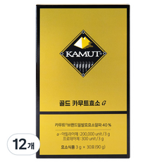 카무트 그레인온 골드 카무트효소G, 90g, 12개