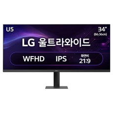 LG전자 WFHD 울트라와이드 모니터 방문설치, 86.36cm, 34U511A