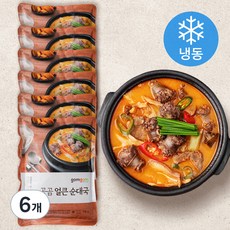 곰곰 얼큰 순대국 (냉동), 700g, 6개