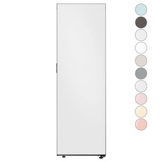 [색상선택형] 삼성전자 비스포크 키친핏 1도어 냉장고 좌열림 409L 방문설치, RR40C7905AP