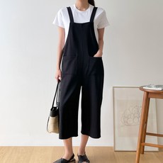 Afinar 女款分層短版連身褲