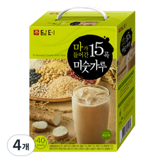 담터 마가 들어간 15곡 미숫가루, 800g, 4개