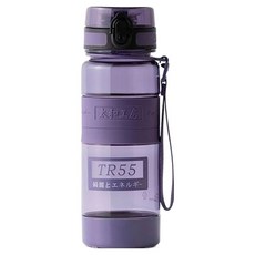 太和工房 TR55系列 運動水壺, 瑞士進口原料, 上蓋防開蓋扣, 700ml大容量, 吸管直飲兩用口, 江戶紫, 700ml, 1個