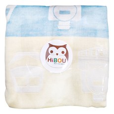 HiBOU 喜福 4重紗呼呼大睡被, 幸運火車