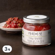 상하농원 가리비젓, 150g, 3개