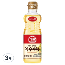 Haepyo 玉米油, 3個, 900ml