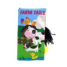 오감발달 바스락 꼬리 영어 헝겊책 : FARM TAILS 농장동물, 그린키즈, 그린키즈 편집부, 상세 설명 참조