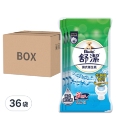 Kleenex 舒潔 舒潔濕式衛生紙, 3包, 36袋