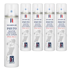 선몬랩 피토 워터 디펜스 선스프레이 SPF50+ PA++++, 80ml, 5개