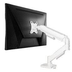 카멜 싱글 거치대 모니터암 CA1N, 화이트, 1개