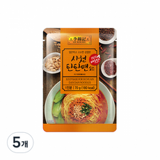 이금기 오뚜기 사천탄탄면 소스, 70g, 5개