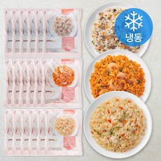 곰곰 닭가슴살 곤약 볶음밥 + 소고기 곤약 볶음밥 + 매콤 해물 곤약 볶음밥 (냉동), 200g, 18세트