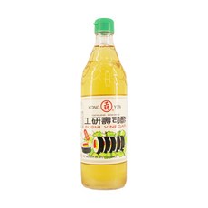 工研壽司醋 600ml, 全素或純素, 台灣製造, 1瓶