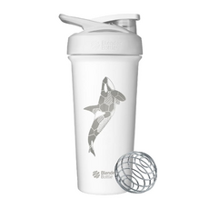 Blender Bottle Strada Sleek 不鏽鋼杯 25oz, 虎鯨, 740ml, 1個