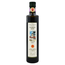SABINA DOP 純處女橄欖油, 500ml, 歐盟橄欖原產地保護區 DOP 認證, 食用、美容、保健三合一, 1瓶