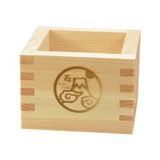 [偶拾小巷] 日本製 檜木緣起枡 寿富士 一合 酒枡 酒杯 盛酒杯 一合 六款, 170ml, 1個