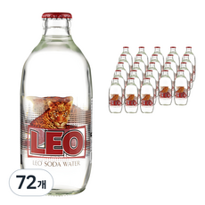 Leo 蘇打水, 325ml, 72個