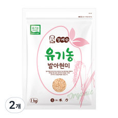 장세순 유기농 발아현미, 2개, 1kg