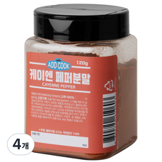 ADDCOOK 케이엔페퍼분말, 120g, 4개