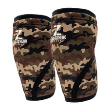 제로투히어로 네오프렌 헬스 무릎보호대 7mm ORIGINAL CAMO, 2개