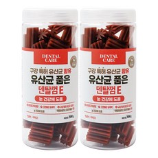 라피끄 강아지 유산균 품은 덴탈껌, 눈 건강, 300g, 2개