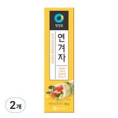 청정원 연겨자, 95g, 2개