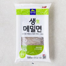 면사랑 생 메밀면, 500g, 1개