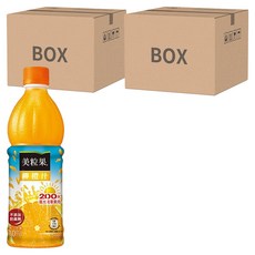 Minute Maid 美粒果 柳橙汁, 果汁10%, 450毫升, 24瓶, 450ml, 48瓶