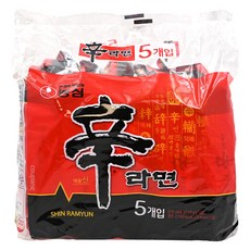 NONGSHIM 農心 辛拉麵 韓國境內版 120g, 5包