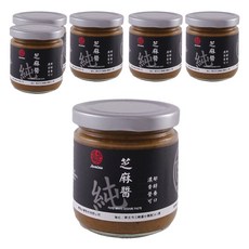 真老 純白芝麻醬，精選白芝麻，200公克, 200g, 6罐