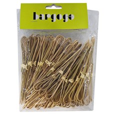 bargogo 原色剪刀串 (12公分)/100支, 竹製, 1包