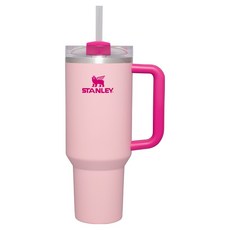스탠리 퀜처 H2.0 플로우 스테이트 텀블러, 플라밍고, 1.18L, 1개 플라밍고, 1.18L, 1개